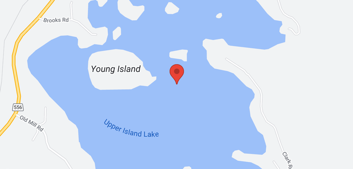 map of Shields RD|Upper Island Lake